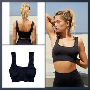 NWOT Free People Good Karma Square Neck Bra XS/S